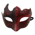 thumbnail image 1 of GDREDA Poudre Dorée Demi-Visage pour Carnaval Fête et Performances de Danse Vin, Taille Unique, 1 of 3
