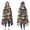 DarkBlue Colorful Dinosaurs, variant on Wearable Blanket,DarkBlue Colorful Dinosaurs Pattern Hooded Wearable Flannel Blanket for Adults & Teens,Winter Poncho Shawl Wrap Cape Cozy Anti-Pill,50"x60"