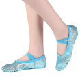 thumbnail image 2 of Ballet Pointe Shoes Girls Women Ribbon Ballerina Shoes With Toe Pads, 2 of 5