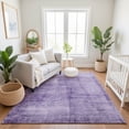 thumbnail image 7 of Addison Rugs Mayfield Premium Machine Washable Transitional Modern Purple Rectangle Rug, 3' x 5', 7 of 7