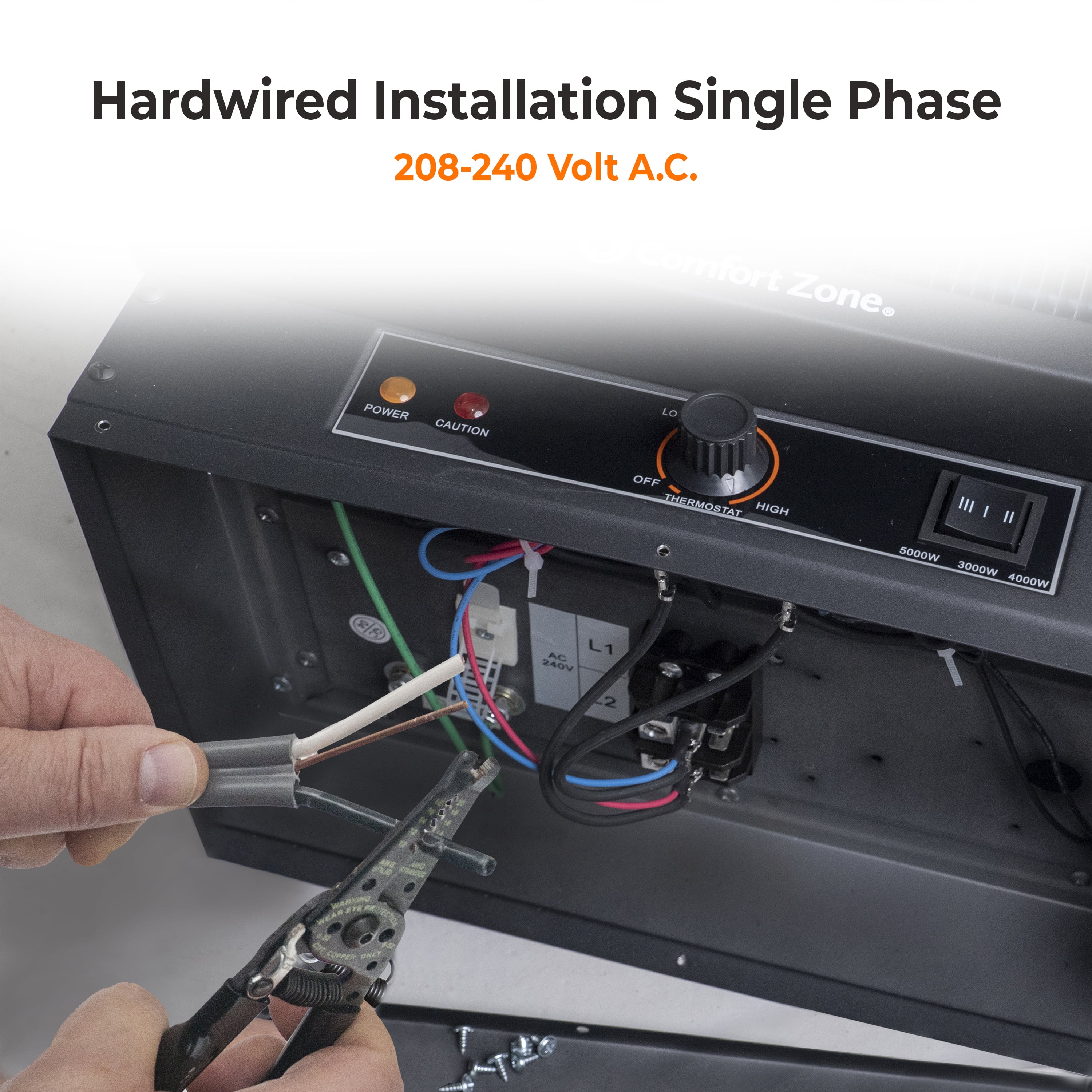 Electric Garage Heater Installation Comfort Zone Heater Cz220