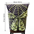 thumbnail image 4 of 1PCS Halloween Chair Cover, Elastic Stretch Ghost & Jack-o'-lantern Print Chair Protector, Chair Slipcover for Indoor Dinner Table Decor, 4 of 8