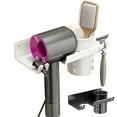 thumbnail image 3 of Joernso Universal Hair Dryer Holder Wall Mount Blow Dryer Hanger with Cord Organizer Self Adhesive Hair Care Tool Rack for Bathroom Cabinet, 3 of 8