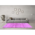 thumbnail image 3 of Ahgly Company Machine Washable Indoor Rectangle Persian Purple Bohemian Area Rugs, 2' x 3', 3 of 4