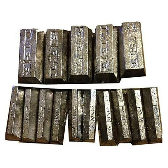 15 lbs total of little 1/2 and 1 lb Clean ingots