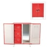 Shop LC Wine Red Faux Leather Wardrobe Design Trinket Jewelry Birthday Gifts For Women Organizer Box Storage