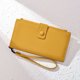 thumbnail image 4 of Bolso de mujer de color sólido, bolso para teléfono móvil, bolso de mujer multifuncional de gran capacidad, estilo largo, 4 of 5