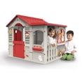 thumbnail image 4 of Casita Infantil Grand Cottage Roja Material Resistente, 4 of 4