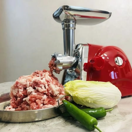 

LXJNGSJ Powerful 800W Meat Grinder with Stainless Steel Blade - Essential Household Sausage Making Machine and Meat Grinding Tool