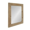 thumbnail image 3 of Kate and Laurel - Garvey Wood Framed Wall Mirror, 36 x 30, Rustic Brown, 3 of 7