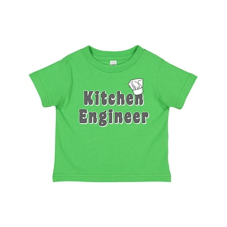 

Inktastic Kitchen Engineer Gray Gift Toddler Boy or Toddler Girl T-Shirt