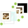 thumbnail image 4 of Golden State Art White Square 12x12 Matted 8x8 Display Photos, 1-Pack, 4 of 9