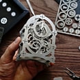 thumbnail image 3 of Clockwork Gear Movable Ukrainian Mechanical Transmission Assembly Model 3D Three-dimensional Metal Puzzle Mechanical Clock, 3 of 4