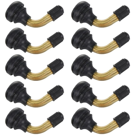 Gongc 10pcs Rubber Tire Valve Stems for Motorcycle ATV Tubeless Rims