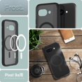 thumbnail image 2 of Funda para Celular Spigen Ultra Hybrid MagFit para Pixel 9a Frost Black, 2 of 7