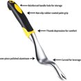 thumbnail image 3 of Estbridge 11.8” Hand Weeder Weeding Weed Dandelion Remover Puller Tool Garden Weeder  Stainless Rust Proof Steel Weeding Tool for Garden, 3 of 7