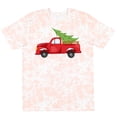 thumbnail image 3 of Inktastic Christmas Vintage Truck with Christmas Tree T-Shirt, 3 of 5