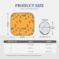 thumbnail image 3 of JUNZAN Honeycomb Pattern Car Windshield Sun Shade | Reflective Sunshade | Foldable 2-Piece Sun Shield Protect Your Car | Fits Sedans, SUVs, Hatchbacks-Small, 3 of 6