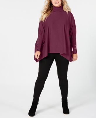 alfani poncho sweater