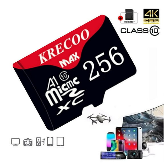Ultra Micro SD SDXC Memory Card 256GB Class10 U3 Flash TF Card for Dash Cam