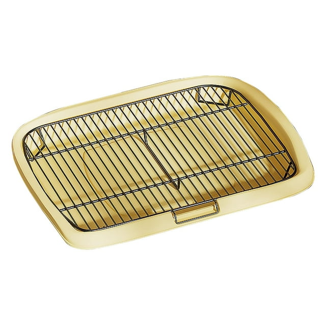 lionlar Dog Toilet Keep Paws Floors Clean Training Pad Holder Portable Training Tray Yellow XL