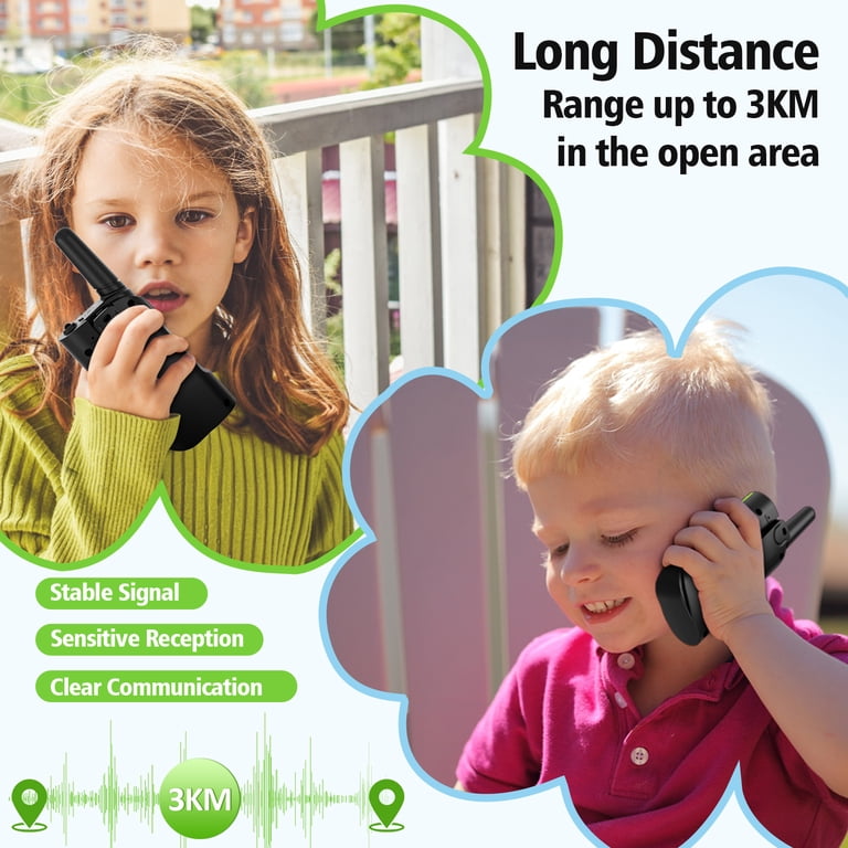 AWANFI GL-528 Rechargeable Walkie Talkies 4 Pack photo 7
