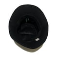 thumbnail image 2 of Anti UV Fishing Cap Wide Brim Outdoor Climbing Hiking Summer Embroidery Hat (Black), 2 of 3