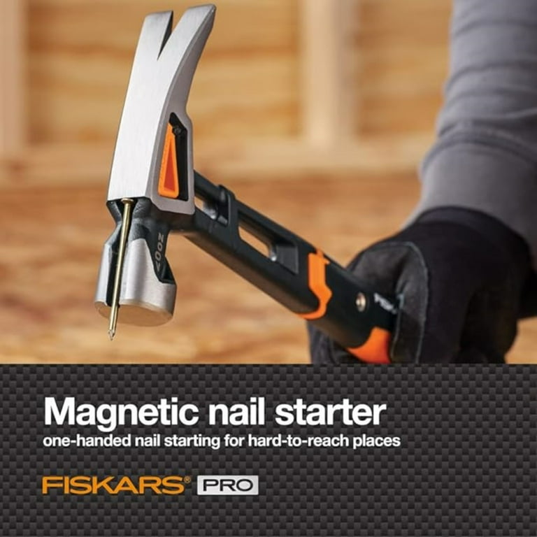 Fiskars IsoCore 28 Oz Framing Hammer with Rip Claw and Fiskars IsoCore 28 Oz Framing Hammer with Rip Claw and