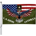 thumbnail image 2 of U.S. A-r-m-y American Flag -  Fade Resistant Double Printed and Double Stitched Polyester 3x5ft banner (UNITED STATES ARMY), 2 of 5