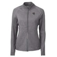 thumbnail image 2 of Women's Cutter & Buck Heather Black Tampa Bay Buccaneers Adapt Eco Knit Heather Full-Zip Jacket, 2 of 3