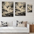 thumbnail image 4 of Designart "The Grey Geyser s Breath" Landscape & Nature Print on Natural Pine Wood, 4 of 5