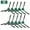 10 PACK, variant on 10/4Pcs Plastic+Nylon Replacement Side Brush For Roomba 105 / 205 / Plus 405 / 505 For Combo Vacuum Cleaner Parts Side Brush