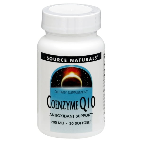 Source Naturals, Inc. Coenzyme Q10 200 mg 30 Softgel