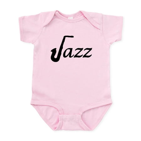 

CafePress - Jazz Saxophone Infant Bodysuit - Baby Light Bodysuit Size Newborn - 24 Months