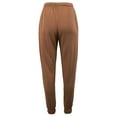 thumbnail image 3 of A2Y Women's Soft Fleece Drawstring Elastic Waist Stretch Pockets Joggers Sweatpants Mocha S, 3 of 3