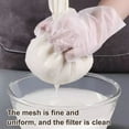 thumbnail image 3 of OIUR 3Pcs Nut Milk Bag for Straining Reusable Cheesecloth Bags Fine Mesh Filter Bags for Cooking Baking Juicing Cheese Making Soy Milk Kitchen Essential, 3 of 6