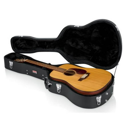 Gator Cases GWE-DREAD GWE Series 12 String Hard Shell Drednought Guitar Case