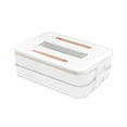 thumbnail image 1 of WIFKLSIIPG Cooked Meat Containers Are Used in The Refrigerator and One/two/three/four Layer Food Containers (white) Are Used for Refrigerator Organization(Clear), 1 of 4