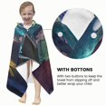 thumbnail image 3 of Cyberpunk: Edgerunners beach Cape Towel.Children's version 30inx50in., 3 of 9