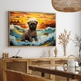 thumbnail image 5 of Thuan Brussels Griffon Dog Art Print Canvas, Dog Canvas Wall Art Painting Decor, Dog Pop Art Home Decor Artwork For Bedroom Living Room Bathroom decor, 5 of 6