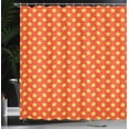 thumbnail image 3 of Ambesonne Stars Shower Curtain, Pop Art Style Comic Motifs, 69"Wx70"L, Yellow Vermilion, 3 of 4