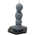 thumbnail image 4 of Gray Skull Pillar Halloween Candle, 4 of 6