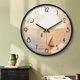 thumbnail image 3 of Reloj silencioso for dormitorio, reloj de pared Circular Simple y moderno for restaurante, oficina, estudio, 10 pulgadas/12 pulgadas/14 pulgadas, 3 of 3