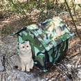 thumbnail image 5 of YATLTE Cat Houses for Outdoor Cats, with Waterproof Canvas Roof, Thickened Cold-Proof Nest Kitty Shelter, Cat Dog Tent Cabin for Small Pet Indoor Outdo, Stray Cats Shelter, 5 of 6