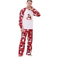 thumbnail image 3 of Family Christmas Pajamas Matching Sets Xmas Pjs Matching Christmas Pajamas for Family Cute Holiday Sleepwear Outfits Loungewear for Women Men Adults Couples, 3 of 8