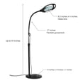 thumbnail image 2 of Brightech Lightview Pro LED Grossissant Lampadaire Réglable Flexible, Noir, 2 of 10