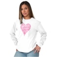 thumbnail image 3 of Mom Loves You Heart Mothers Day Women Plus Size Long Sleeve Graphic Tee Brisco Brands 3X, 3 of 5