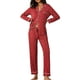 thumbnail image 1 of Conjunto de Pijamas de Manga Larga para Mujer Ekouaer Navidad, 1 of 5