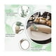 thumbnail image 5 of Anillos de servilleta 6 anillos de servilleta de madera de eucalipto rústico Boho hoja madera grano granja servilleta anillo Hold, 5 of 5