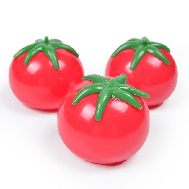 Tomates de Imitación Brillar Alivia el Estrés Bola de Agua Electrónica